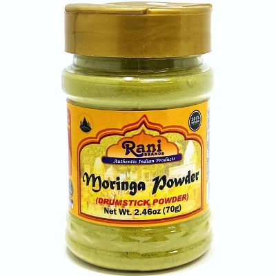 Moringa Powder (Drumstick Powder) - 2.46oz (70g) - Rani Brand Authentic Indian Products 10 Moringa Powder (Drumstick Powder) - 2.46oz (70g) - Rani Brand Authentic Indian Products - Image 8