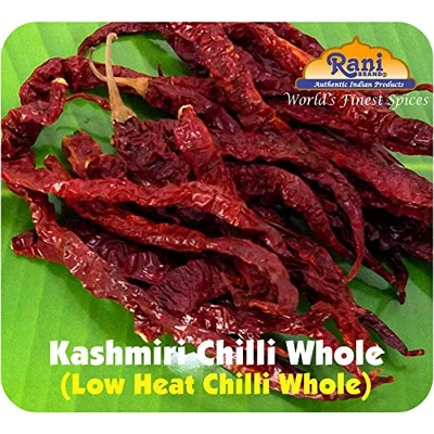 Rani Brand Authentic Indian Foods | Asian Kitchen Kashmiri Chilli Whole 4 Rani Brand Authentic Indian Foods | Asian Kitchen Kashmiri Chilli Whole - Image 2