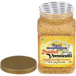 Roasted Vermicelli (Roasted Wheat Noodles) - 28oz (1.75lbs) 800g PET Jar - Rani Brand Authentic Indian Products -Kitchen GUEST 023ac3c3 9e62 4259 a0b4 5a1a1dfa6574