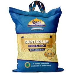 Surti Kolam Indian Rice 160oz (10lbs) 4.54kg - Rani Brand Authentic Indian Products -Kitchen GUEST 03f6e093 b748 48cd 90c3 5fcb3440c531