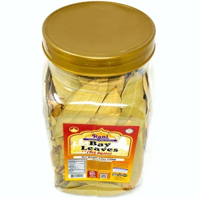 Bay Leaves Whole Hand Selected Extra Large - 3.5oz (100g ) - Rani Brand Authentic Indian Products 6 Bay Leaves Whole Hand Selected Extra Large - 3.5oz (100g ) - Rani Brand Authentic Indian Products - Image 4
