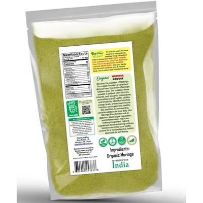 Organic Moringa Powder - 7oz (200g) - Rani Brand Authentic Indian Products 6 Organic Moringa Powder - 7oz (200g) - Rani Brand Authentic Indian Products - Image 4