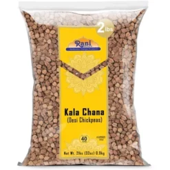 Kala Chana (Desi Chickpeas With Skin) - 32oz (2lbs) 908g - Rani Brand Authentic Indian Products -Kitchen GUEST 05715554 cd95 400f 9bf2 27a2493654cd