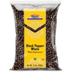 Rani Brand Authentic Indian Foods | Black Pepper Whole (Peppercorns) MG-1 Grade 27 Rani Brand Authentic Indian Foods | Black Pepper Whole (Peppercorns) MG-1 Grade -Kitchen GUEST 06341d6d 24c0 43b7 b1dc e9a3017c7246