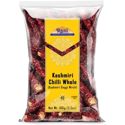 Rani Brand Authentic Indian Foods | Kashmiri Chilli Whole (Deggi Mirch, Low Heat) 12 Rani Brand Authentic Indian Foods | Kashmiri Chilli Whole (Deggi Mirch, Low Heat) - Image 10