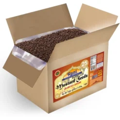 Black Mustard Seeds Whole- 400oz (25lbs) 11.36kg - Rani Brand Authentic Indian Products 13 Black Mustard Seeds Whole- 400oz (25lbs) 11.36kg - Rani Brand Authentic Indian Products -Kitchen GUEST 0723e9b8 39f3 4039 9c59 c66502223a85