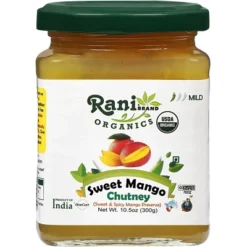 Organic Sweet Mango Chutney - 10.5oz (300g) - Rani Brand Authentic Indian Products 15 Organic Sweet Mango Chutney - 10.5oz (300g) - Rani Brand Authentic Indian Products -Kitchen GUEST 0819c5e1 ec94 47cd 87af 3b6a9a89aa7a