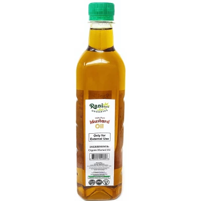 Organic Mustard Oil (Cold Pressed) - 16.9oz (500ml) - Rani Brand Authentic Indian Products 6 Organic Mustard Oil (Cold Pressed) - 16.9oz (500ml) - Rani Brand Authentic Indian Products - Image 4
