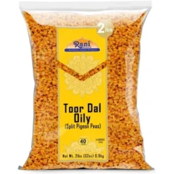Toor Dal (Split Pigeon Peas) Oily - 32oz (2lbs) 908g - Rani Brand Authentic Indian Products -Kitchen GUEST 12040d3e 4824 4a8b bdd2 63e5a103b533