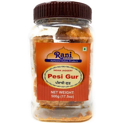 Rani Brand Authentic Indian Foods - Pesi Gur (Jaggery) 7 Rani Brand Authentic Indian Foods - Pesi Gur (Jaggery) - Image 5