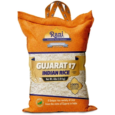 Gujarat 17 Indian Rice 64oz (4lbs) 1.81kg - Rani Brand Authentic Indian Products 9 Gujarat 17 Indian Rice 64oz (4lbs) 1.81kg - Rani Brand Authentic Indian Products - Image 7