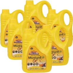 Mustard Oil (Kachi Ghani) - 67.6 Ounce (2 Liter) Pack Of 6 - Rani Brand Authentic Indian Products -Kitchen GUEST 19356d8f 8968 49be a867 56ec97030abc