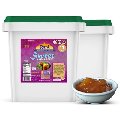 Sweet Mango Chutney - 176oz (11lbs) 5kg - Rani Brand Authentic Indian Products 6 Sweet Mango Chutney - 176oz (11lbs) 5kg - Rani Brand Authentic Indian Products - Image 4