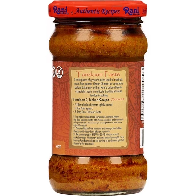 Tandoori Paste (No Colors) 10.5oz (300g) Pack Of 5+1 FREE - Rani Brand Authentic Indian Products 6 Tandoori Paste (No Colors) 10.5oz (300g) Pack Of 5+1 FREE - Rani Brand Authentic Indian Products - Image 4