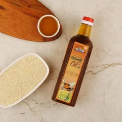 Sesame Oil - 33.8 Ounce (1 Liter) Cold Pressed - Rani Brand Authentic Indian Products