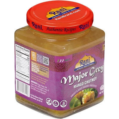 Major Grey Mango Chutney - 12.3oz (350g) - Rani Brand Authentic Indian Products 9 Major Grey Mango Chutney - 12.3oz (350g) - Rani Brand Authentic Indian Products - Image 7