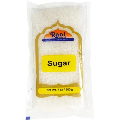 Indian Sugar (Cheeni) - 7oz (200g) - Rani Brand Authentic Indian Products 5 Indian Sugar (Cheeni) - 7oz (200g) - Rani Brand Authentic Indian Products - Image 3