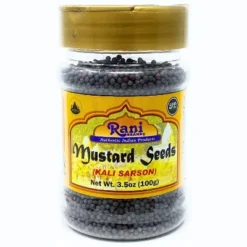 Rani Brand Authentic Indian Foods | Mustard Seeds (Black Kali Sarson) -Kitchen GUEST 1e42cf2d c0e1 44bf 92f5 77845d8b50eb