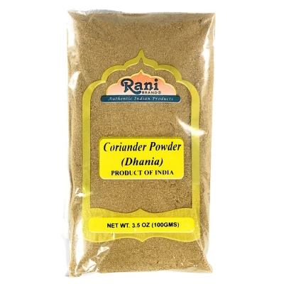 Rani Brand Authentic Indian Foods | Coriander (Dhania) Ground Seeds 10 Rani Brand Authentic Indian Foods | Coriander (Dhania) Ground Seeds - Image 8