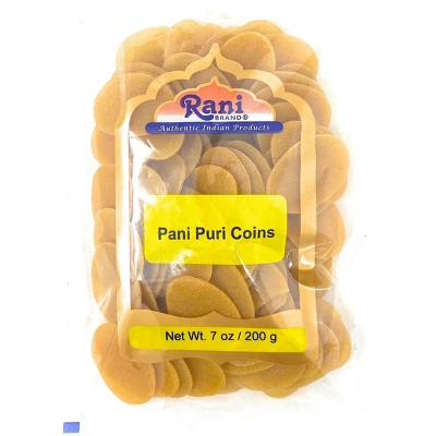 Pani Puri Coins - 7oz (200g) - Rani Brand Authentic Indian Products 6 Pani Puri Coins - 7oz (200g) - Rani Brand Authentic Indian Products - Image 4
