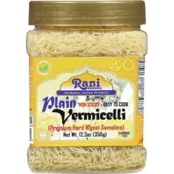 Plain Vermicelli (Wheat Noodles) - 12.25oz (350g) PET Jar - Rani Brand Authentic Indian Products -Kitchen GUEST 22178a5a ca72 4556 a362 c1d6435a6005