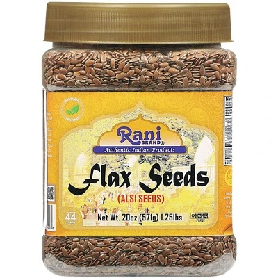 Rani Brand Authentic Indian Foods | Flax Seeds (Alsi) 10 Rani Brand Authentic Indian Foods | Flax Seeds (Alsi) - Image 8