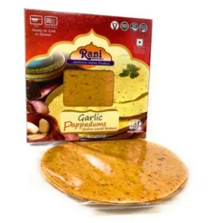 Rani Brand Authentic Indian Foods | Pappadums Garlic Papad -Kitchen GUEST 229cfadc 407b 48ae 93ac c99e47afe5c6