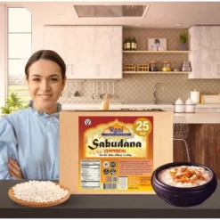 Sabudana (Tapioca / Sago) Pearls - 400oz (25lbs) 11.36kg Bulk Box - Rani Brand Authentic Indian Products