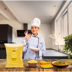 Moong Dal (Split Moong Beans Skinless) - 128oz (8lbs) 3.63kg - Rani Brand Authentic Indian Products