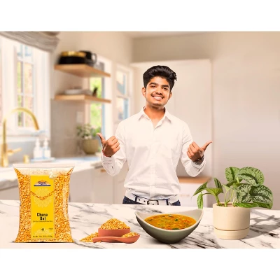 Chana Dal (Split Chickpeas W/o Skin) - 128oz (8lbs) 3.63kg - Rani Brand Authentic Indian Products 3 Chana Dal (Split Chickpeas W/o Skin) - 128oz (8lbs) 3.63kg - Rani Brand Authentic Indian Products