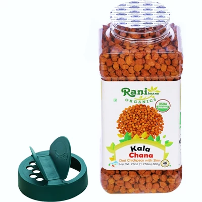 Organic Kala Chana (Desi Chickpeas With Skin) - Rani Brand Authentic Indian Products 7 Organic Kala Chana (Desi Chickpeas With Skin) - Rani Brand Authentic Indian Products - Image 5