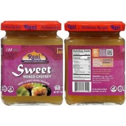 3-in-1 Mango Chutney (Hot, Sweet, Major Grey) - 12.3oz (350g) - Rani Brand Authentic Indian Products -Kitchen GUEST 25555f0c bad7 4121 81da 2c7230346073