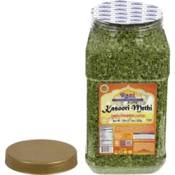 Fenugreek Leaves Dried (Kasoori Methi) - 17.5oz (1.1lbs) 500g - Rani Brand Authentic Indian Products -Kitchen GUEST 25dd75fb fc87 4c79 a378 8fbfe4af6b90