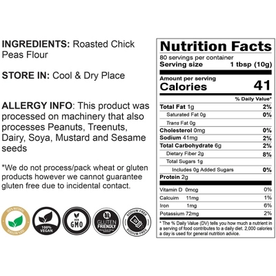 Rani Brand Authentic Indian Foods | Sattu Flour (Roasted Chana Gram) 8 Rani Brand Authentic Indian Foods | Sattu Flour (Roasted Chana Gram) - Image 6