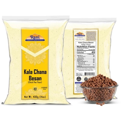Rani Brand Authentic Indian Foods | Kala Chana Besan (Chick Peas Flour) 5 Rani Brand Authentic Indian Foods | Kala Chana Besan (Chick Peas Flour) - Image 3