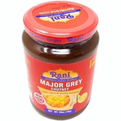 Major Grey Mango Chutney - 36oz (2.2lbs) 1kg Pack Of 6 - Rani Brand Authentic Indian Products -Kitchen GUEST 27ddd949 d844 4260 af8c 33782661dbec