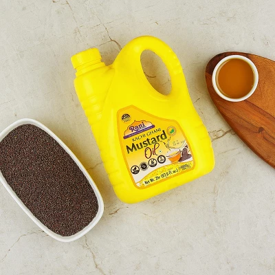 Mustard Oil (Kachi Ghani) - 67.6 Ounce (2 Liter) - Rani Brand Authentic Indian Products 3 Mustard Oil (Kachi Ghani) - 67.6 Ounce (2 Liter) - Rani Brand Authentic Indian Products