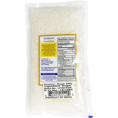 Indian Sugar (Cheeni) - 7oz (200g) - Rani Brand Authentic Indian Products 3 Indian Sugar (Cheeni) - 7oz (200g) - Rani Brand Authentic Indian Products
