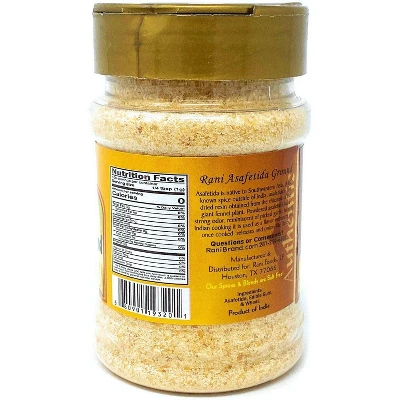 Asafetida (Hing) Ground - 3.75oz (106g) - Rani Brand Authentic Indian Products 4 Asafetida (Hing) Ground - 3.75oz (106g) - Rani Brand Authentic Indian Products - Image 2
