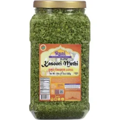 Fenugreek Leaves Dried (Kasoori Methi) - 17.5oz (1.1lbs) 500g - Rani Brand Authentic Indian Products -Kitchen GUEST 310c767b 0869 4912 af4d 1548e1d1550c
