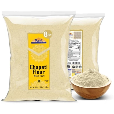 Rani Brand Authentic Indian Foods | Chapati Flour (100% Pure Whole Wheat Atta) 5 Rani Brand Authentic Indian Foods | Chapati Flour (100% Pure Whole Wheat Atta) - Image 3