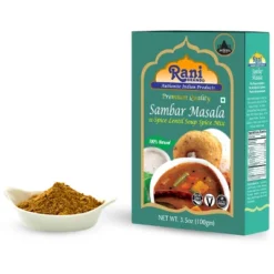 Sambar Masala, Indian 10-Spice Blend - 3.5oz (100g) - Rani Brand Authentic Indian Products
