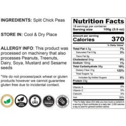 Chana Dal (Split Chickpeas W/o Skin) - 32oz (2lbs) 908g - Rani Brand Authentic Indian Products 16 Chana Dal (Split Chickpeas W/o Skin) - 32oz (2lbs) 908g - Rani Brand Authentic Indian Products -Kitchen GUEST 32aa91d8 3777 4490 bb46 42883a5be1ec