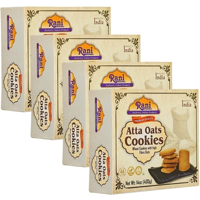 Atta Oats Cookies - 14oz (400g) Pack Of 4 - Rani Brand Authentic Indian Products 10 Atta Oats Cookies - 14oz (400g) Pack Of 4 - Rani Brand Authentic Indian Products - Image 8