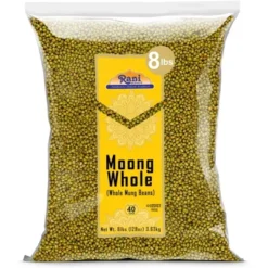 Moong Whole (Whole Mung Beans W/Skin) - 128oz (8lbs) 3.63kg - Rani Brand Authentic Indian Products -Kitchen GUEST 355e2898 aa8d 4702 8a7b 47494a8e9e28