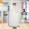 1 Gallon HDPE Plastic Jug With Child-Resistant Caps Made In USA - Pack Of 2 2 1 Gallon HDPE Plastic Jug With Child-Resistant Caps Made In USA - Pack Of 2 -Kitchen GUEST 35c0d71c f985 45fb ba1c 2adda636af9a