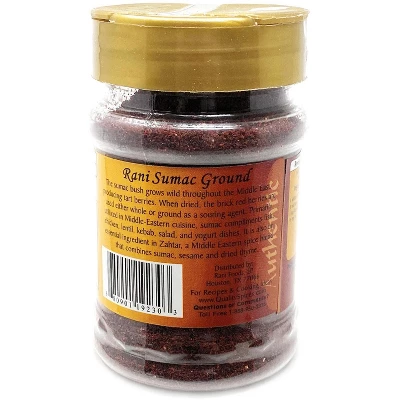 Sumac (Sumak) Ground - 3oz (85g) - Rani Brand Authentic Indian Products 4 Sumac (Sumak) Ground - 3oz (85g) - Rani Brand Authentic Indian Products - Image 2