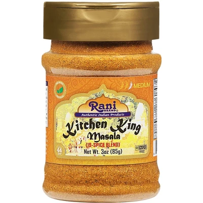 Kitchen King Masala, Indian 20-Spice Blend - 3oz (85g) - Rani Brand Authentic Indian Products 8 Kitchen King Masala, Indian 20-Spice Blend - 3oz (85g) - Rani Brand Authentic Indian Products - Image 6