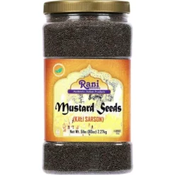 Rani Brand Authentic Indian Foods | Mustard Seeds (Black Kali Sarson) -Kitchen GUEST 39179002 dfbe 43d3 92ab bfbdb7b7475c