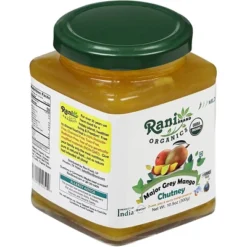 Organic Major Grey Mango Chutney - 10.5oz (300g) - Rani Brand Authentic Indian Products 13 Organic Major Grey Mango Chutney - 10.5oz (300g) - Rani Brand Authentic Indian Products -Kitchen GUEST 39793f16 8465 4c25 b3a2 36ad4041a3bc